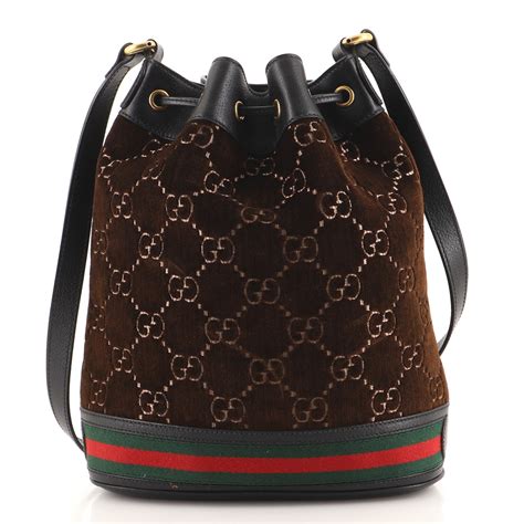 bucket da gucci|gucci bucket bag velvet.